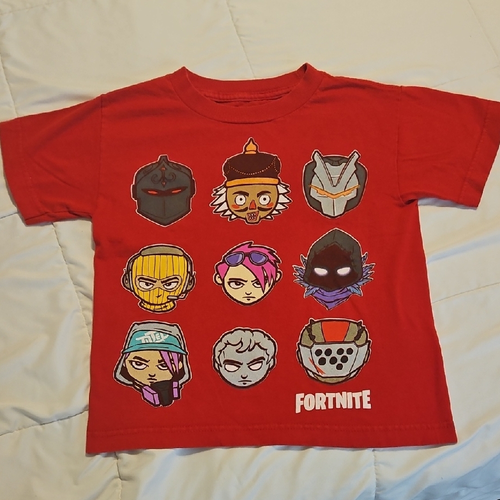 Red Kids Short Sleeve T-Shirt